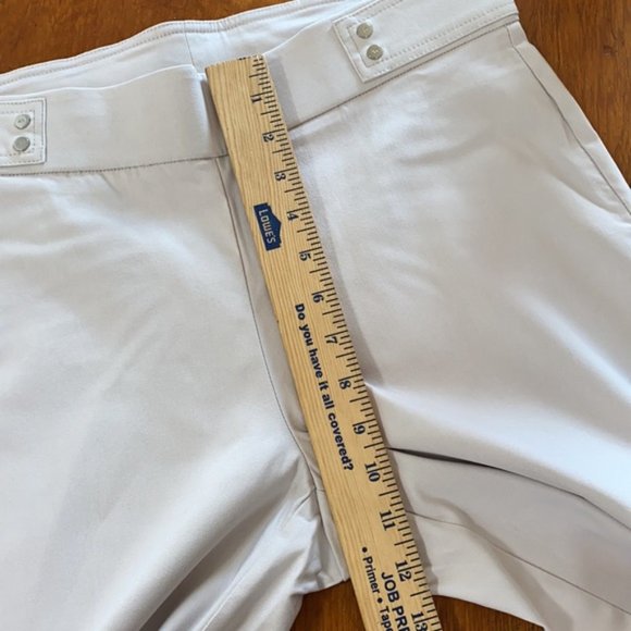 Anne Klein Comfortable Pull-On Khaki Pants - Picture 2 of 9